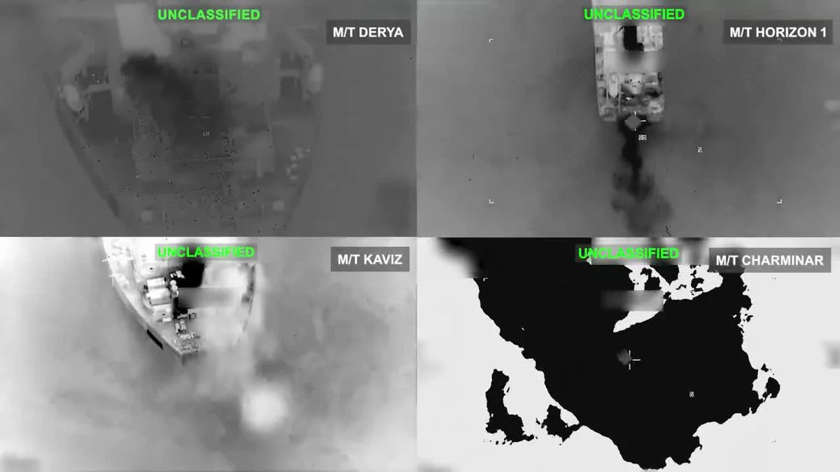 CENTCOM: ABD güçleri 5 İran petrol tankerini vurdu